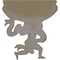 Ekena Millwork 13 7/8"W x 6 7/8"D x 15 1/8"H Angel Wall Sconce - Right SCO14X06X15AN-R - alternate 3